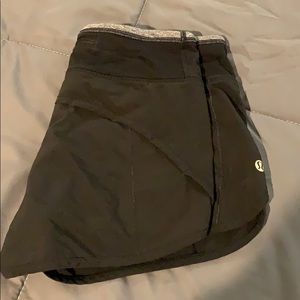 Black Lululemon shorts